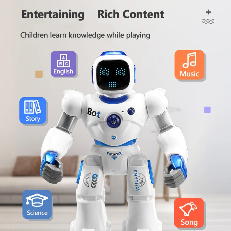 Smart Programmable Robot Toy with App & Remote Control