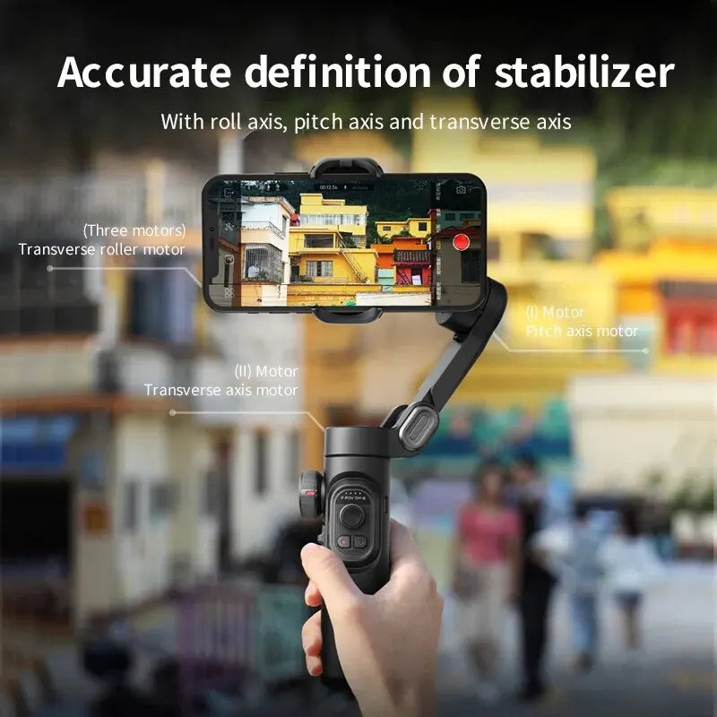 AOCHUAN SmartXE 3-Axis AI Smartphone Gimbal Stabilizer