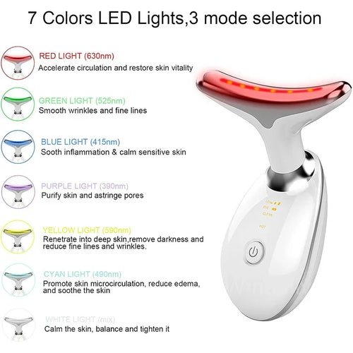 Arvenixo™ LumiLift Pro LED Face & Neck Sculpting Device