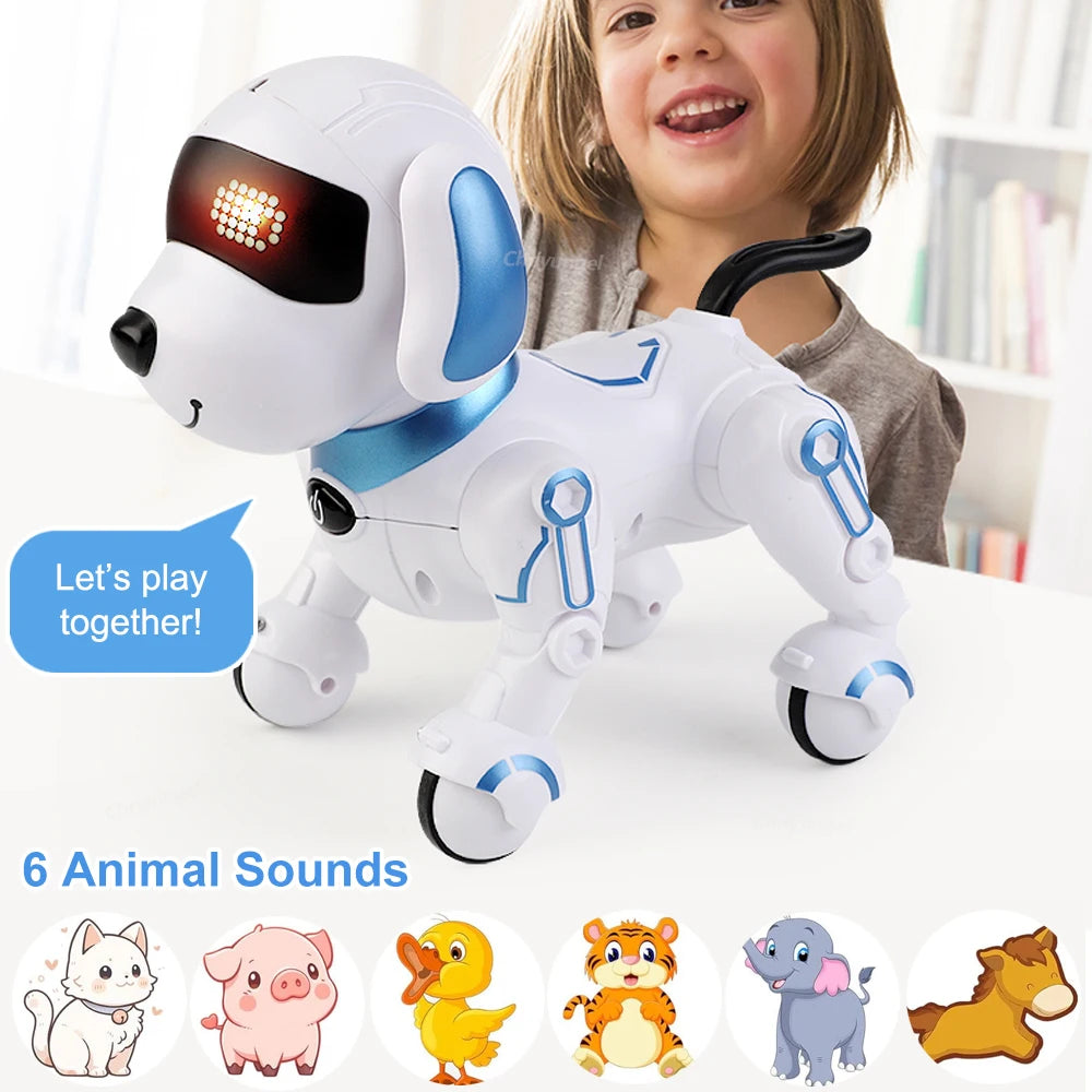 Interactive RC Robot Dog – Walking, Dancing & Programmable Pet Toy