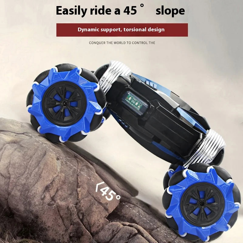 All-Terrain RC Stunt Car with Gesture & Remote Control
