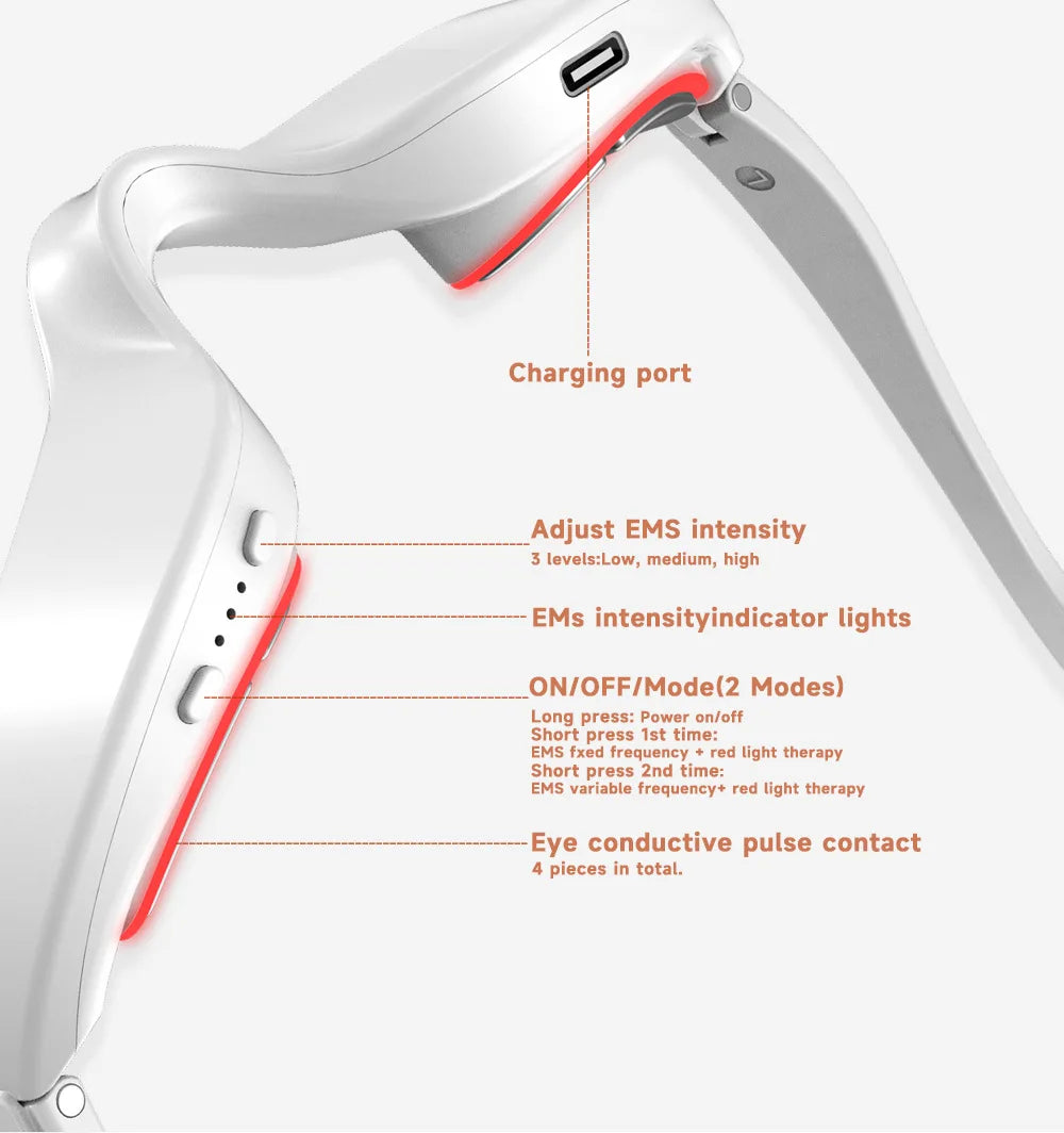LumiEase™ Red Light Eye Massager