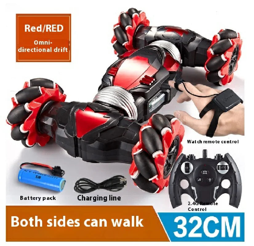 All-Terrain RC Stunt Car with Gesture & Remote Control
