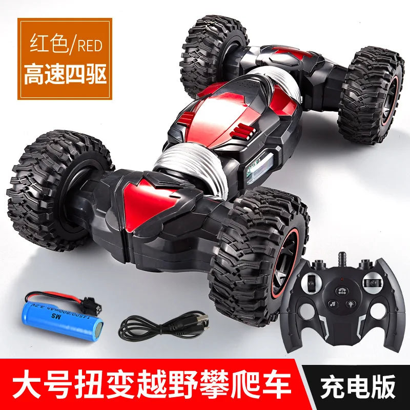 All-Terrain RC Stunt Car with Gesture & Remote Control