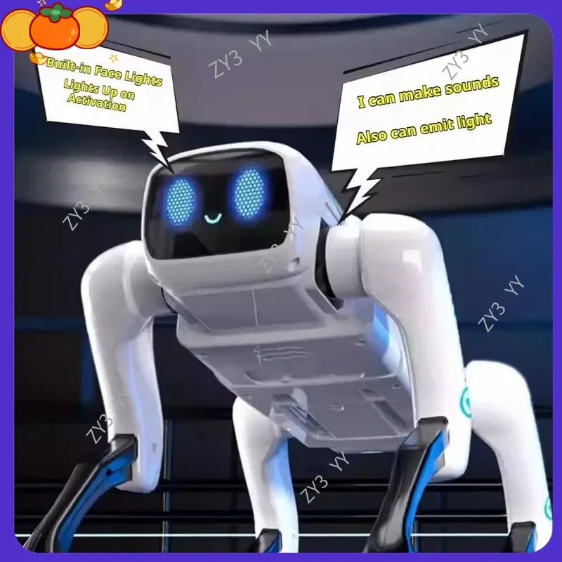 Smart Programmable Robot Dog with Remote Control & Carrying Basket