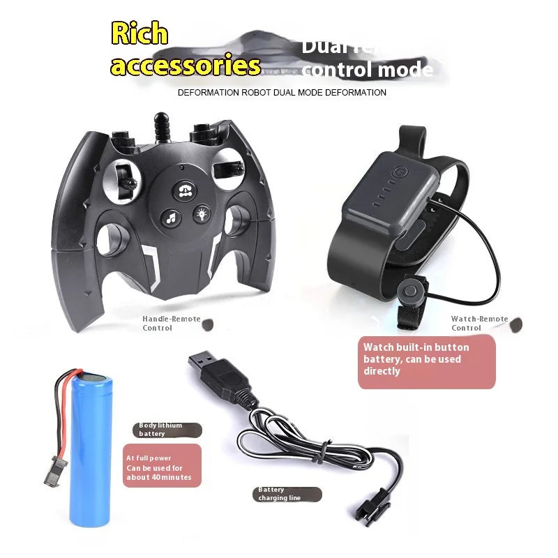 All-Terrain RC Stunt Car with Gesture & Remote Control