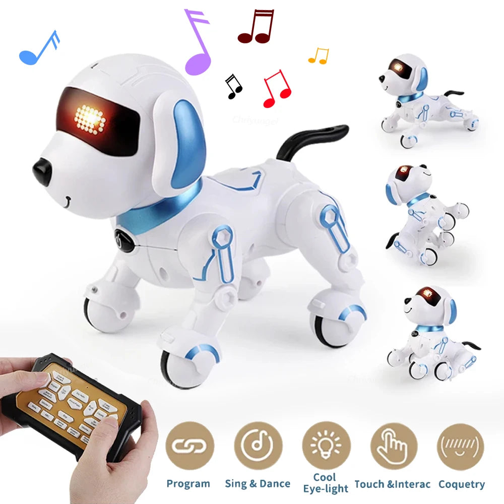 Interactive RC Robot Dog – Walking, Dancing & Programmable Pet Toy