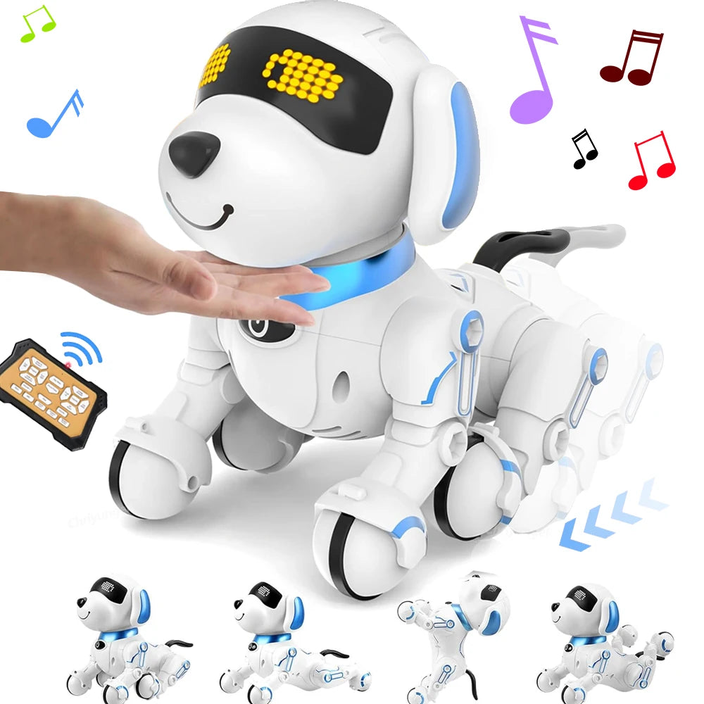 Interactive RC Robot Dog – Walking, Dancing & Programmable Pet Toy