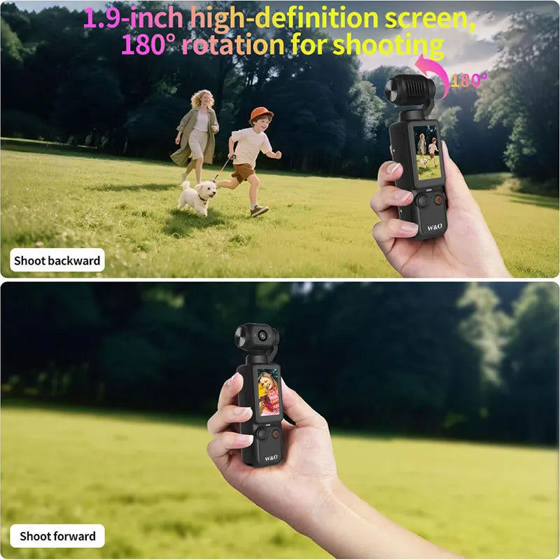 1080P Handheld Sports Vlogging Camera with Anti-Shake